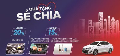 Chương trình quà tặng sẻ chia dành cho khách hàng Toyota Việt Nam 1