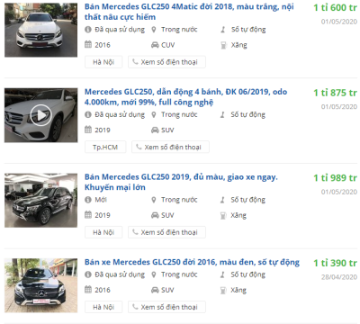 Mercedes GLC250 2020 có khuyến mại gì trong tháng 03/2020 không? 1 Mercedes GLC250 2020 có khuyến mại gì trong tháng 03/2020 không? a1