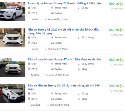 Nissan Sunny 2020 có khuyến mại gì Nissan Sunny 2020 có khuyến mại gì.