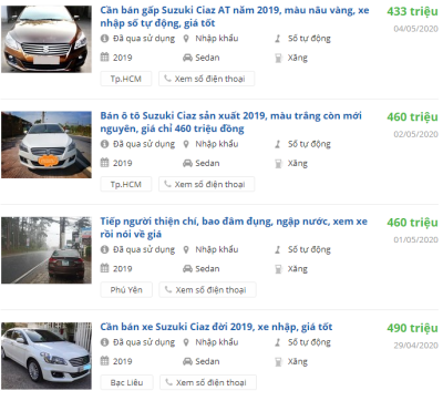 Giá xe Suzuki Ciaz 2020 tại đại lý Giá xe Suzuki Ciaz 2020 tại đại lý a1