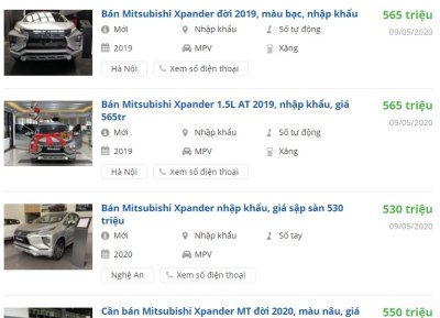 Xe HOT Mitsubishi Xpander giảm giá sốc, bản AT chỉ còn 565 triệu a2