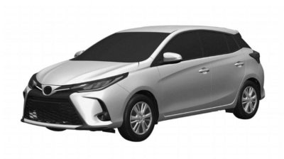 Toyota Yaris 2021 facelift lộ ảnh thiết kế.