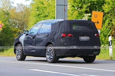 Đuôi xe Hyundai Santa Fe 2022 dự kiến tinh chỉnh bắt mắt hơn Đuôi xe Hyundai Santa Fe 2022 dự kiến tinh chỉnh bắt mắt hơn.