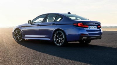 BMW 5-Series 2021 ứng dụng lối tạo hình hiện đại, tinh vi hơn.