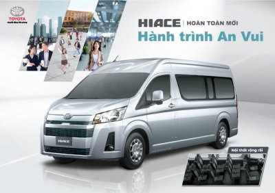 Đánh giá chi tiết về dòng xe Toyota Hiace thế hệ 2020