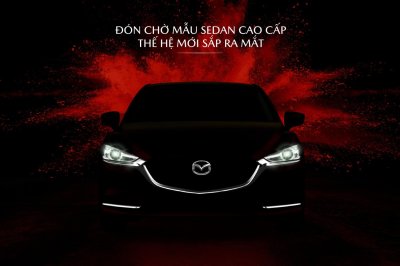 Mazda Việt Nam nhá hàng mẫu xe mới: Mazda 6 được gọi tên đầu tiên.