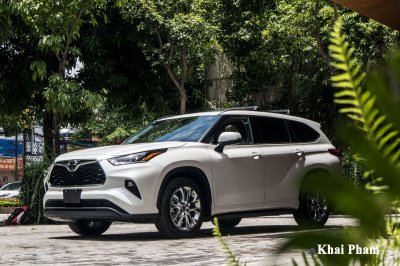 Ảnh đầu xe  Toyota Highlander Limited 2020 phải