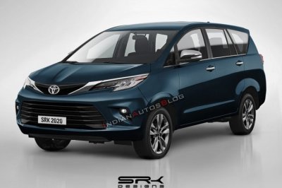 Ảnh phác họa Toyota Innova 2021 facelift nâng cấp mới..