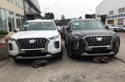 Lô xe Hyundai Palisade từng cập bến Việt Nam năm ngoái 1