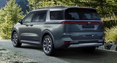 Kia Sedona 2021 trở thành 1 mẫu "GUV" tân thời.