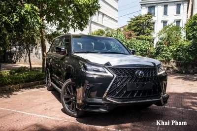 Ảnh trước xe Lexus LX 570 Super Sport Black Edition 2020