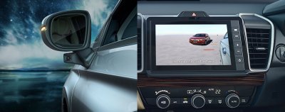 Hệ thống camera theo dõi làn đường (Lanewatch Camera) trên Honda City mới...