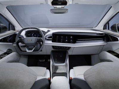 Audi Q4 Sportback E-Tron Concept tạo hình đặc trưng.