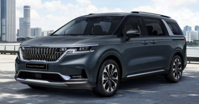 Kia Sedona 2021 tăng trưởng kích thước.