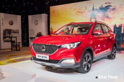 Ảnh đầu xe MG ZS 2020