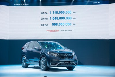 Honda CR-V 2020 mới ra mắt thị trường Việt Honda CR-V 2020 mới ra mắt thị trường Việt.