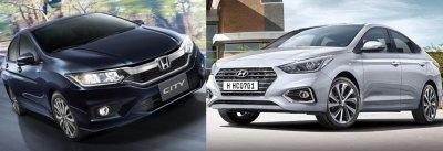 Honda City và Hyundai Accent đang bán tại Việt Nam Honda City và Hyundai Accent đang bán tại Việt Nam...