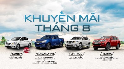 Nissan Việt Nam áp dụng ưu đãi hấp dẫn trong tháng 08/2020 1