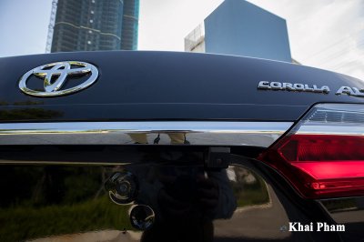 Toyota Corolla Altis 2020 về đại lý: Thêm trang bị, giảm giá bán quyết đấu Mazda 3 32 Ảnh camera lùi xe Toyota Corolla Altis 2020