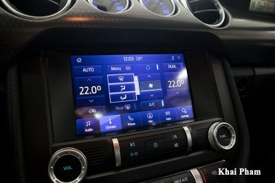 Cận cảnh xe Ford Mustang High Performance 2020 độc nhất Việt Nam 28 Ảnh màn hình xe Ford Mustang High Performance 2020