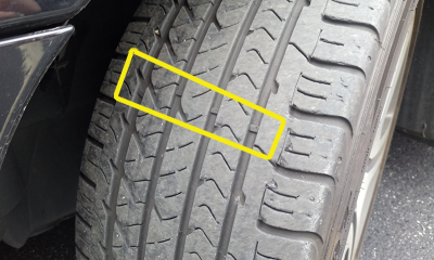 Vị trí của thanh chỉ thị độ mòn trên lốp xe ô tô.5 Vị trí của thanh chỉ thị độ mòn trên lốp xe ô tô.