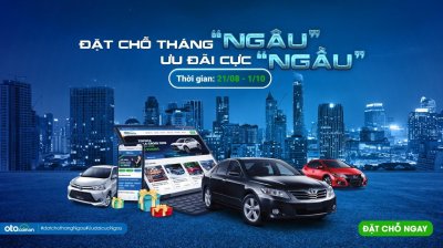 'Đặt chỗ tháng Ngâu – Giảm giá cực Ngầu' chỉ có trên Oto.com.vn 'Đặt chỗ tháng Ngâu – Giảm giá cực Ngầu' chỉ có trên Oto.com.vn.