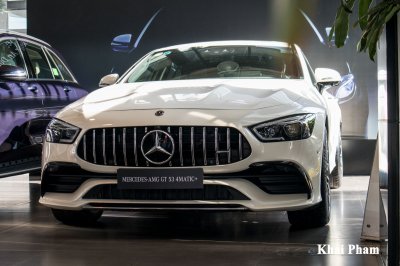Chiêm ngưỡng Mercedes-AMG GT53 2020 độc nhất Việt Nam 1 Ảnh trước xe Mercedes-AMG GT53 2020