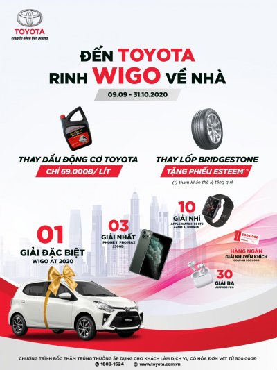 TMV tung chương trình “Đến Toyota, Rinh Wigo về nhà” tri ân khách hàng 1