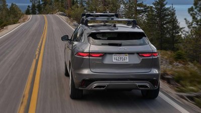 Jaguar F-Pace 2021 mới để lại ấn tượng khó quên.