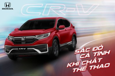 Honda CR-V 2020 có thêm màu Đỏ cá tính 1