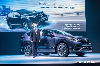 Honda CR-V 2020 giảm giá kịch sàn, quyết đấu Hyundai Tucson 1