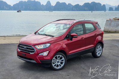 Ford Ecosport Mới 2021 Màu Trắng mã color  DW 