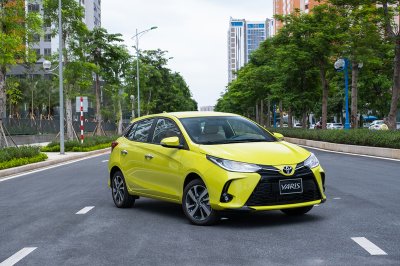 Toyota Yaris 2021 giữ nguyên kích thước.