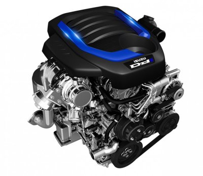 Isuzu D-Max 2021 X-Series tích hợp đầu máy diesel 1,9 lít.