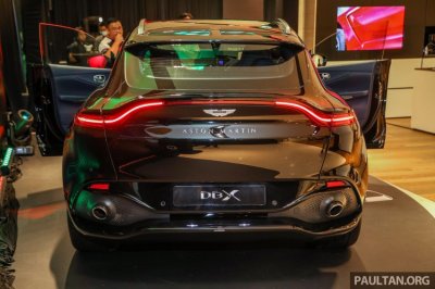 Aston Martin DBX chắc chắn để lại ấn tượng mạnh mẽ.