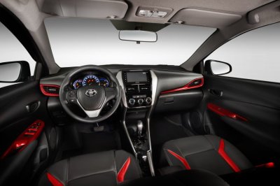 Toyota Vios Sport Package mang đến cảm nhận trực quan mới cho người dùng.