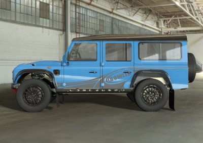 Ảnh dựng xe mới của Bowler Motors mang hơi hướng Defender Ảnh dựng xe mới của Bowler Motors mang hơi hướng Defender.