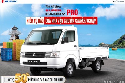 Suzuki Carry Pro giảm 50% lệ phí trước bạ đến hết tháng 11/2020 1