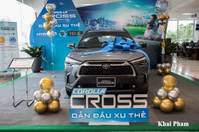 Toyota Corolla Cross lần đầu góp mặt top 10.