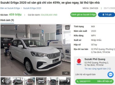 Suzuki Ertiga 2020 giảm giá tại đại lý Suzuki Ertiga 2020 giảm giá tại đại lý 1