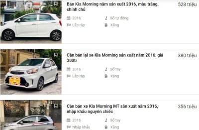 Mức giá này cũng đang rẻ cả trăm triệu đồng so với các đời xe thấp hơn từ 2015 - 201 Mức giá này cũng đang rẻ cả trăm triệu đồng so với các đời xe thấp hơn từ 2015 - 201 1