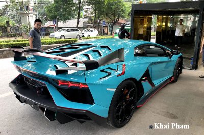 Lamborghini Aventador SVJ đầu tiên về Việt Nam tái xuất, gầm rú đường phố với 2 chi tiết mới  a4