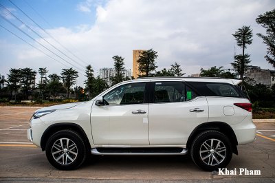 Xe Fortuner bản máy dầu được ưa chuộng hơn máy xăng.