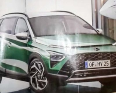 Xế mới Hyundai Bayon nhá hàng.