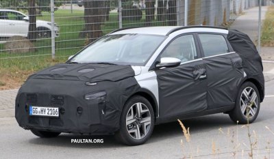 Ảnh dự đoán xe Hyundai i20 Active chạy thử trước đây.