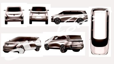 Chi tiết ảnh xin bằng sáng chế mới nhất của 3 mẫu xe VinFast hoàn toàn mới.