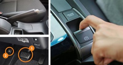 Sự khác nhau giữa phanh điện tử và phanh tay cơ Sự khác nhau giữa phanh điện tử và phanh tay cơ.
