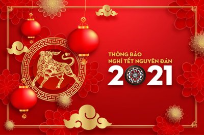 Oto.com.vn thông báo lịch nghỉ Tết Âm lịch 2021.