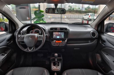 Nội thất của Mitsubishi Attrage 2021 Nội thất của Mitsubishi Attrage 2021.