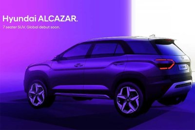 Bản phác thảo ngoại thất xe Hyundai Alcazar 1